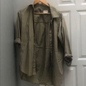 SALE 💛 Club Monaco Green Utility Shirt/Jacket